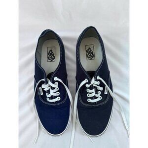 Vans Unisex Kids  Low-Top Sneaker Shoes Navy Blue Size W 12 M 10